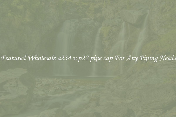 Featured Wholesale a234 wp22 pipe cap For Any Piping Needs