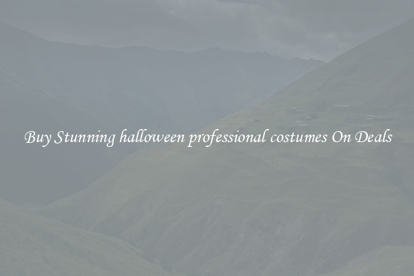 Buy Stunning halloween professional costumes On Deals