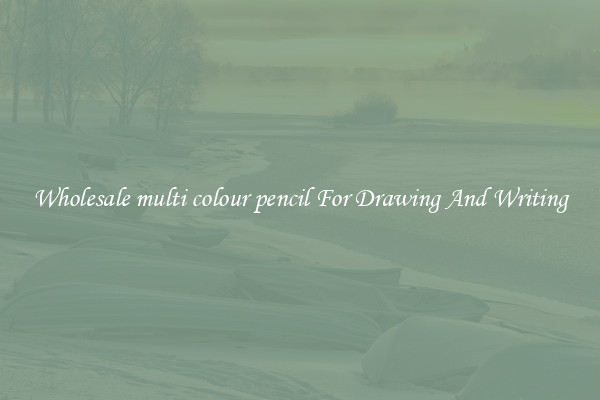Wholesale multi colour pencil For Drawing And Writing